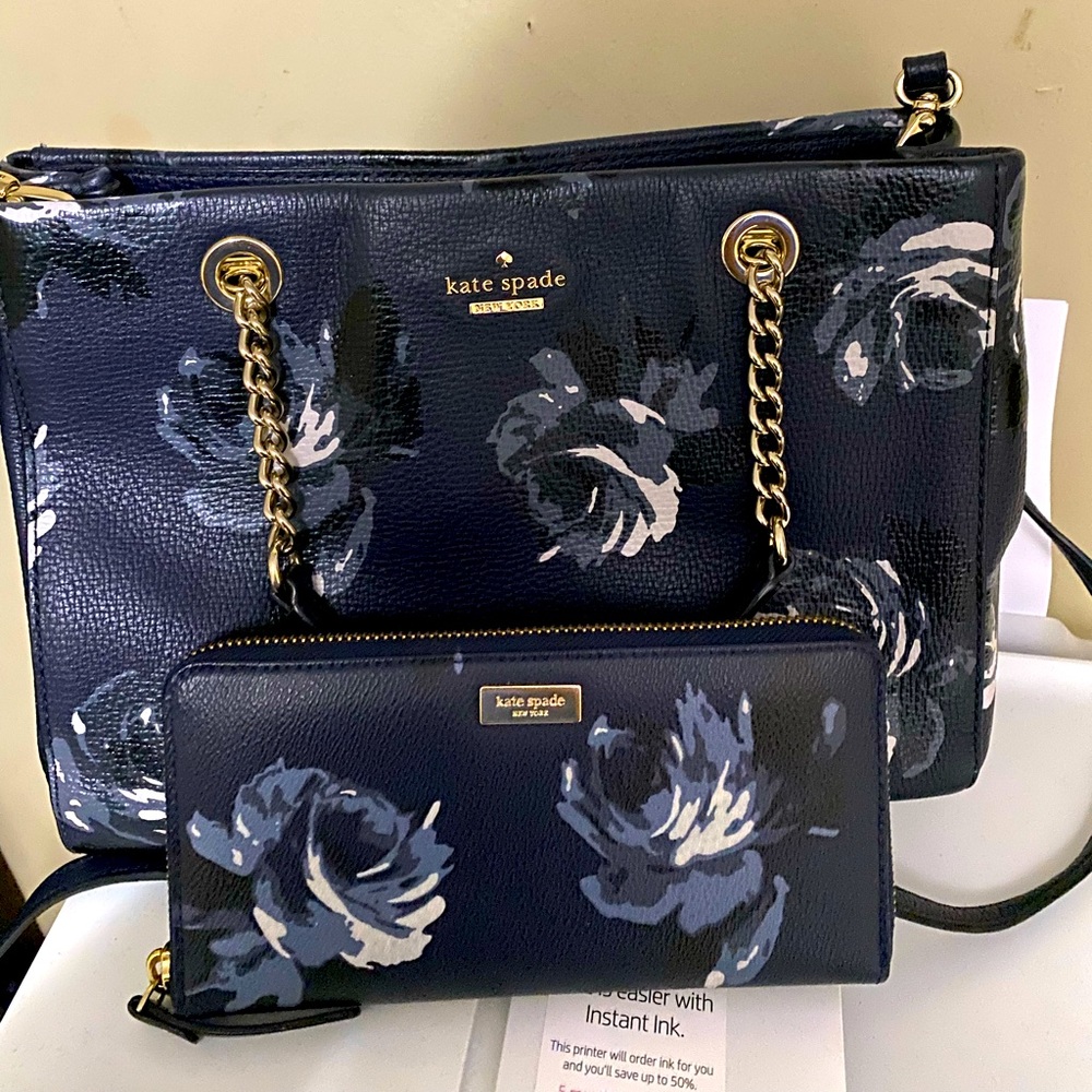 Kate Spade purse and matching wallet